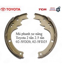 Má phanh xe nâng Toyota 2 tấn 2.5 tấn 02-5FD20, 02-5FD25
